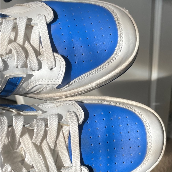 New Balance Men's White and Blue Sneakers - Picture 11 of 11